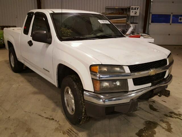 1GCCS196058118160 - 2005 CHEVROLET COLORADO WHITE photo 1