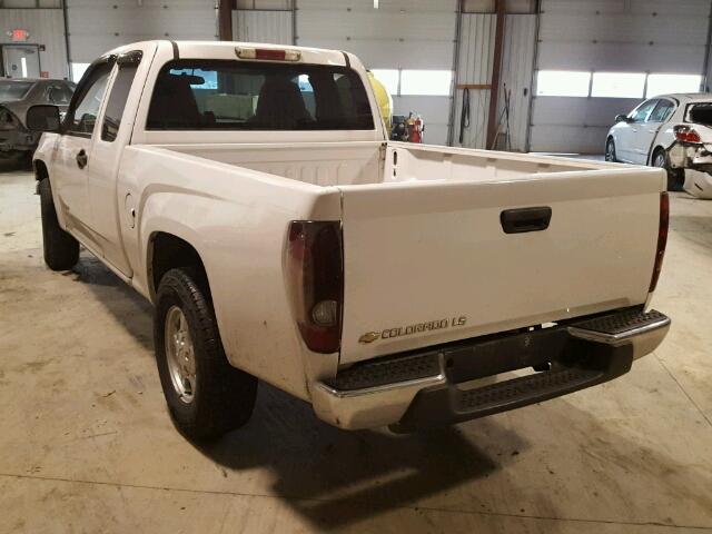 1GCCS196058118160 - 2005 CHEVROLET COLORADO WHITE photo 3