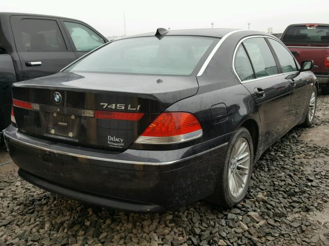 WBAGN63534DS51763 - 2004 BMW 745 LI SILVER photo 4