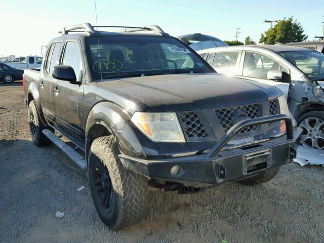 1N6AD07UX6C449935 - 2006 NISSAN FRONTIER C BLACK photo 1