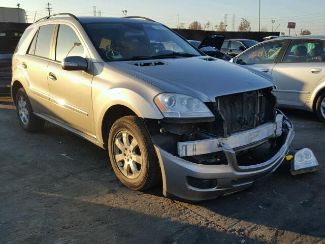 4JGBB86E76A084773 - 2006 MERCEDES-BENZ ML 350 BEIGE photo 1