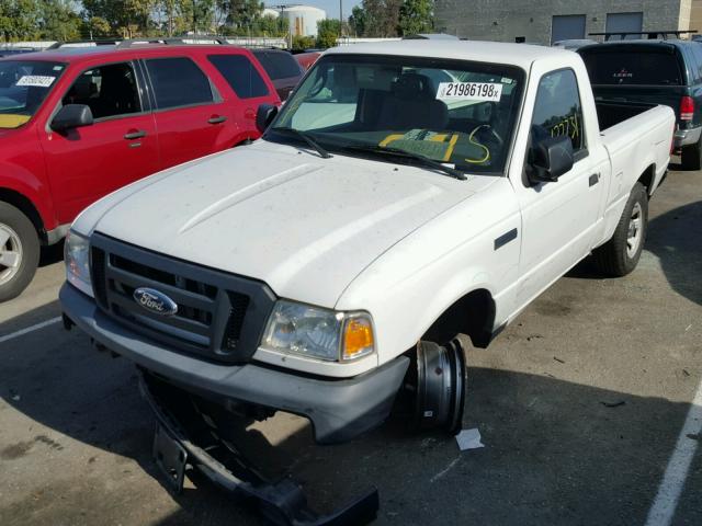 1FTYR10D38PA68975 - 2008 FORD RANGER WHITE photo 2