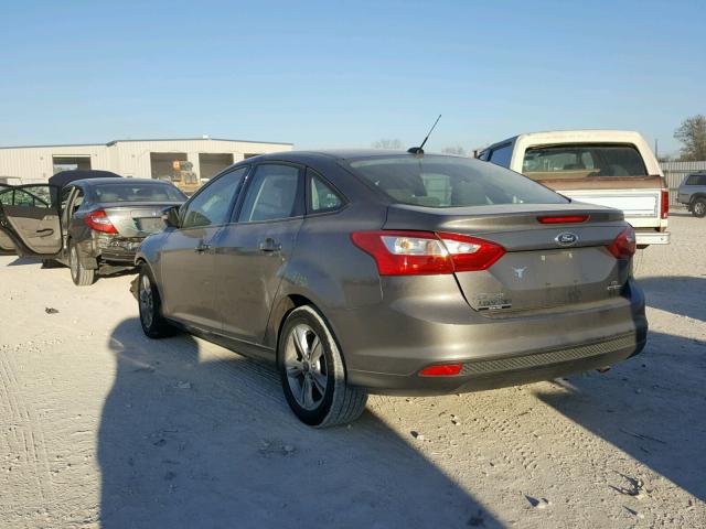 1FADP3F2XDL204404 - 2013 FORD FOCUS SE GRAY photo 3