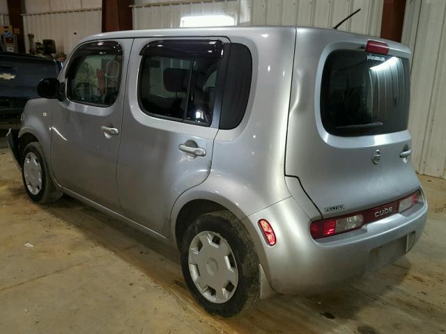 JN8AZ2KR2AT159446 - 2010 NISSAN CUBE BASE SILVER photo 3