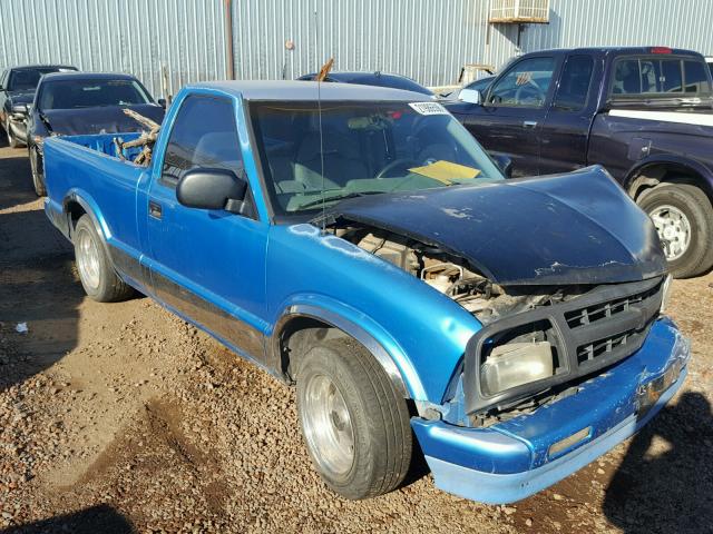 1GCCS1447R8154732 - 1994 CHEVROLET S TRUCK S1 BLUE photo 1