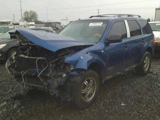 1FMCU03138KA22060 - 2008 FORD ESCAPE XLT BLUE photo 2