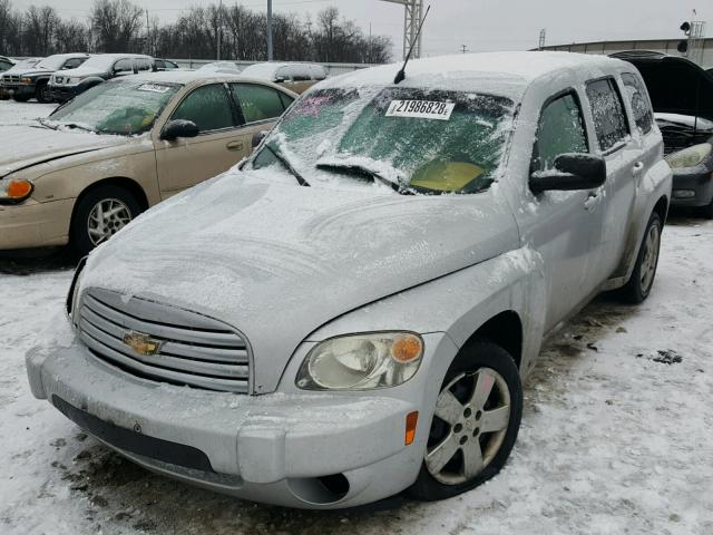3GNCA13B69S640465 - 2009 CHEVROLET HHR LS SILVER photo 2