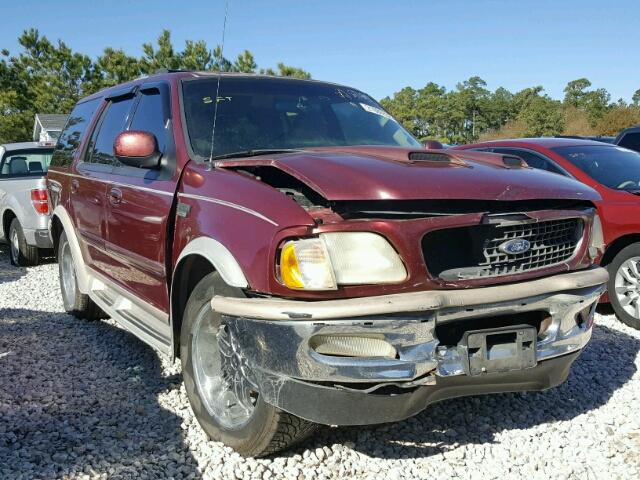 1FMRU17L7WLC36844 - 1998 FORD EXPEDITION MAROON photo 1