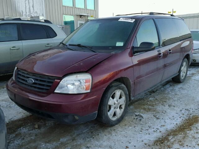 2FMZA57277BA31291 - 2007 FORD FREESTAR S BURGUNDY photo 2