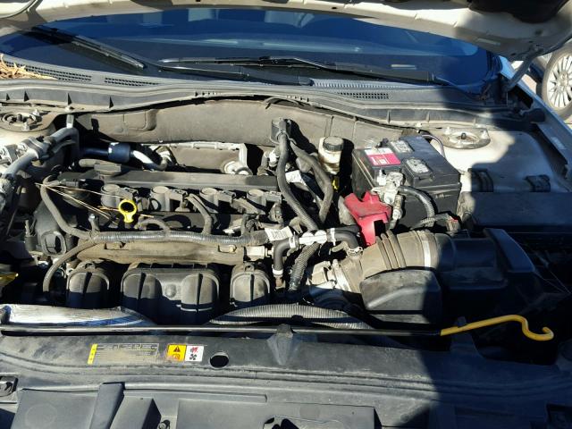 3FAHP0HA4AR246925 - 2010 FORD FUSION SE SILVER photo 7