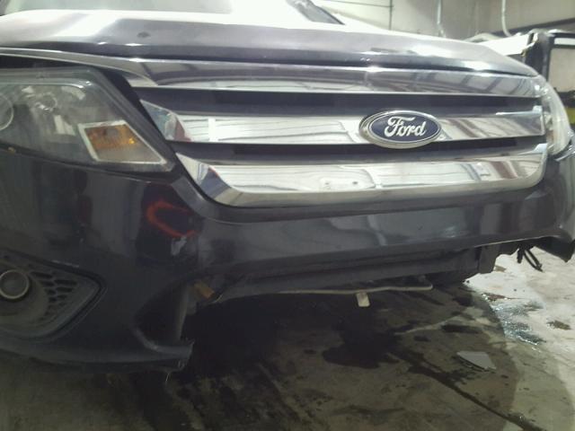 3FAHP0HA0BR116254 - 2011 FORD FUSION SE BLACK photo 9