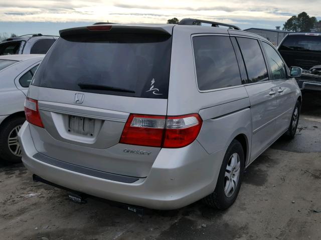 5FNRL38735B083529 - 2005 HONDA ODYSSEY EX BEIGE photo 4