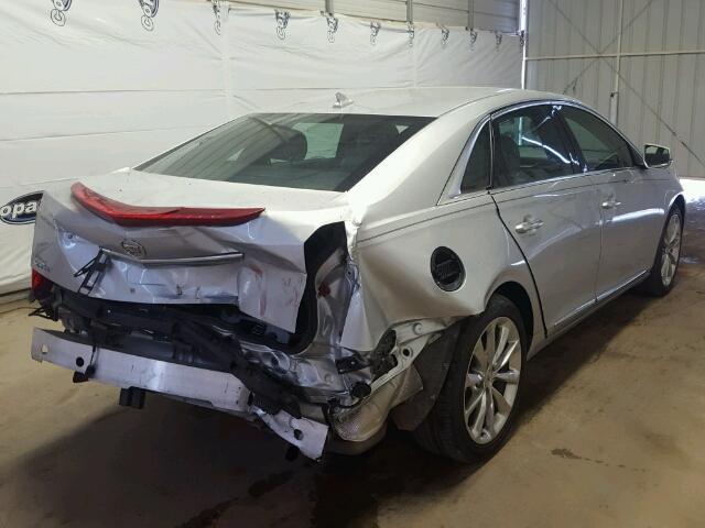 2G61M5S32E9120413 - 2014 CADILLAC XTS LUXURY SILVER photo 4