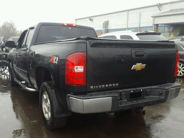 2GCEK19J471698418 - 2007 CHEVROLET SILVERADO BLACK photo 3