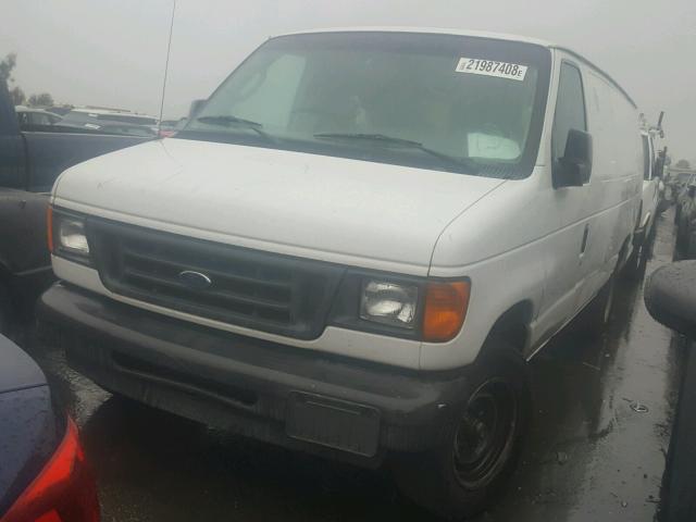 1FTNS24L83HB06444 - 2003 FORD ECONOLINE WHITE photo 2