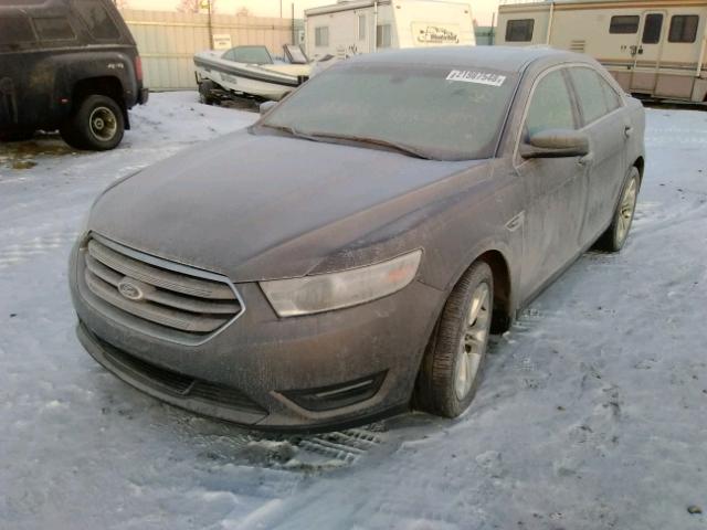 1FAHP2H80DG108450 - 2013 FORD TAURUS SEL GRAY photo 2