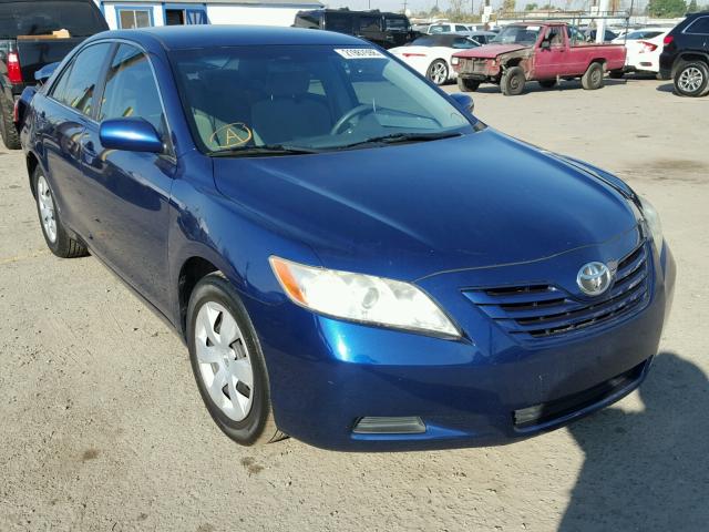 4T1BE46K08U237453 - 2008 TOYOTA CAMRY CE BLUE photo 1