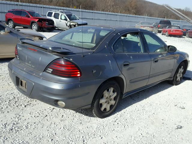 1G2NE52E15M219857 - 2005 PONTIAC GRAND AM S GRAY photo 4