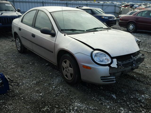 1B3ES26C63D199132 - 2003 DODGE NEON SE SILVER photo 1