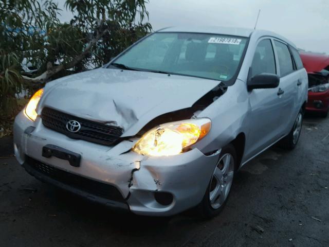 2T1KR32E96C581439 - 2006 TOYOTA COROLLA MA SILVER photo 2