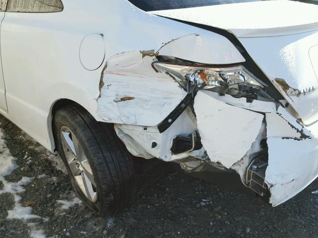 2HGFG11898H561578 - 2008 HONDA CIVIC EX თეთრი ფოტო 9