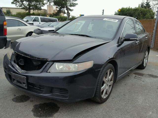 JH4CL96805C008643 - 2005 ACURA TSX BLACK photo 2