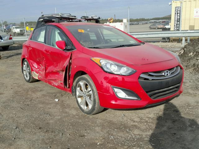 KMHD35LE1DU082702 - 2013 HYUNDAI ELANTRA GT RED photo 1