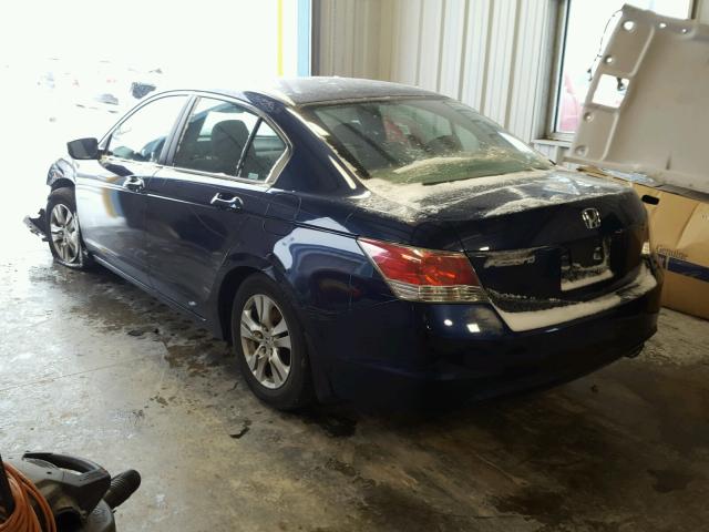 1HGCP264X9A107435 - 2009 HONDA ACCORD LXP BLUE photo 3