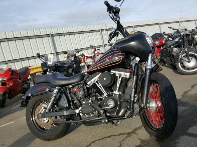 1HD1GXM36EC332302 - 2014 HARLEY-DAVIDSON FXDB DYNA BLACK photo 1