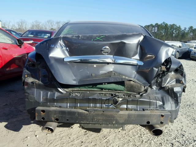 1N4AA5AP8CC816845 - 2012 NISSAN MAXIMA S SILVER photo 9