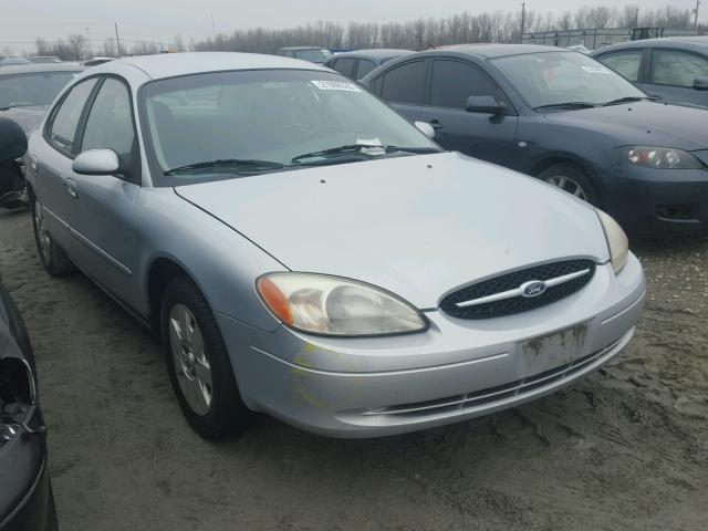 1FAFP53U5YA277160 - 2000 FORD TAURUS SE SILVER photo 1