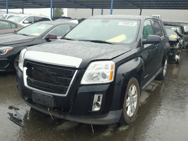 2CTALBEW2A6282935 - 2010 GMC TERRAIN SL BLACK photo 2