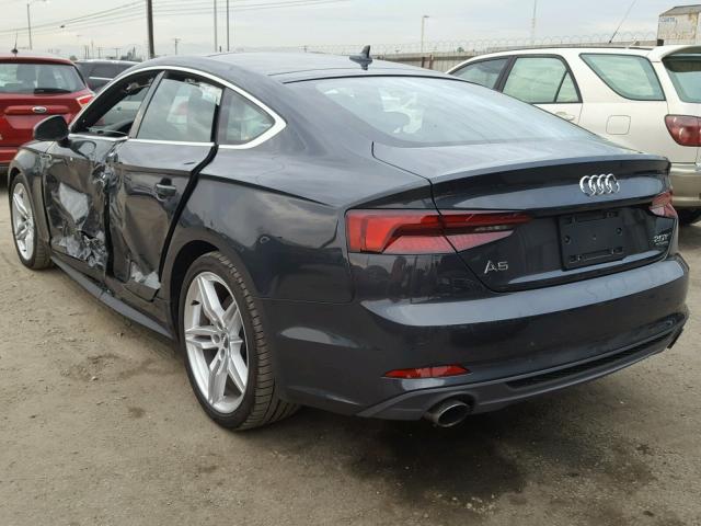 WAUENCF56JA017020 - 2018 AUDI A5 PREMIUM GRAY photo 3