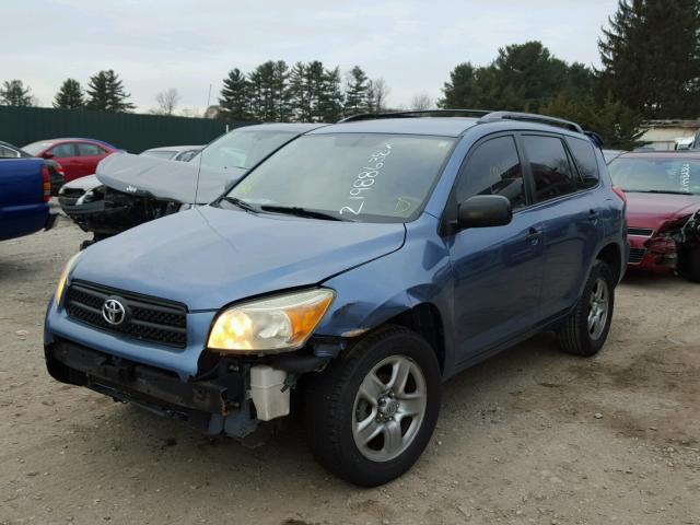 JTMBD33V775093053 - 2007 TOYOTA RAV4 BLUE photo 2