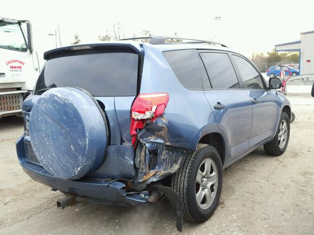 JTMBD33V775093053 - 2007 TOYOTA RAV4 BLUE photo 4