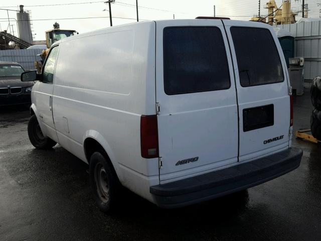 1GCDM19W9XB174425 - 1999 CHEVROLET ASTRO YELLOW photo 3