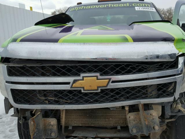 1GC1KVC88BF212495 - 2011 CHEVROLET SILVERADO PURPLE photo 7