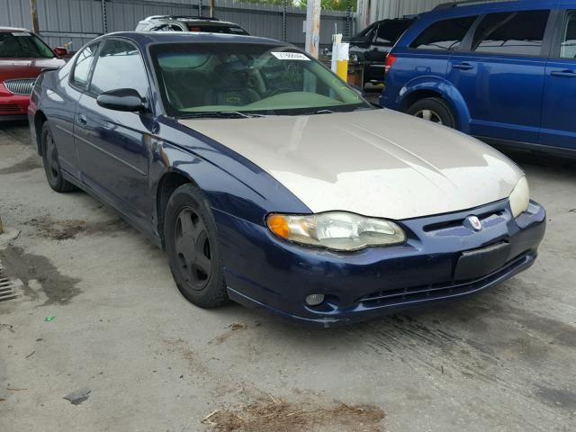 2G1WX15K029266738 - 2002 CHEVROLET MONTE CARL BLUE photo 1