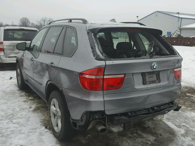 5UXFE43588L026610 - 2008 BMW X5 3.0I GRAY photo 3