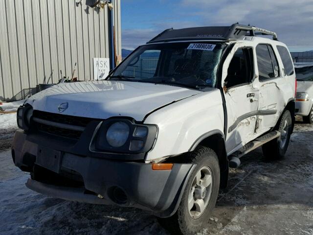 5N1ED28Y74C650024 - 2004 NISSAN XTERRA XE WHITE photo 2