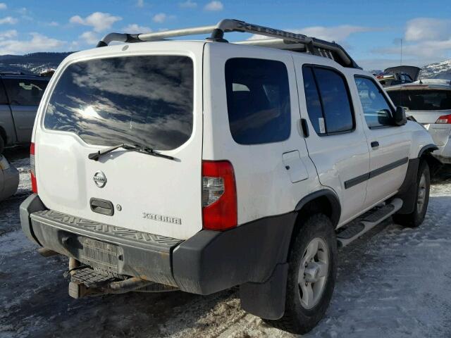 5N1ED28Y74C650024 - 2004 NISSAN XTERRA XE WHITE photo 4