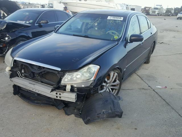 JNKAY01E68M607658 - 2008 INFINITI M35 BASE BLACK photo 2