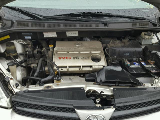 5TDZA23C54S044875 - 2004 TOYOTA SIENNA CE GRAY photo 7