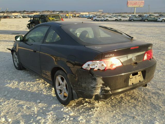 JH4DC54874S018073 - 2004 ACURA RSX BLACK photo 3