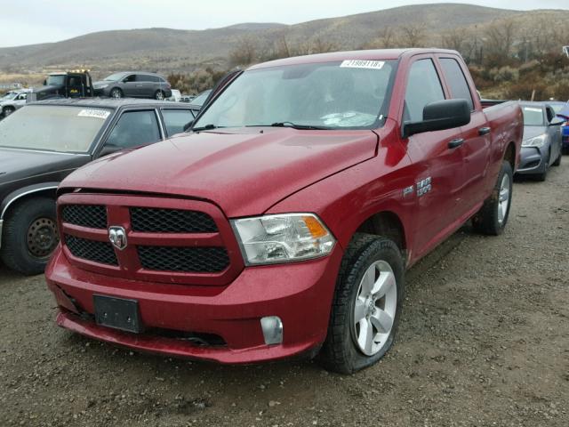 1C6RR7FT9DS587601 - 2013 RAM 1500 ST RED photo 2