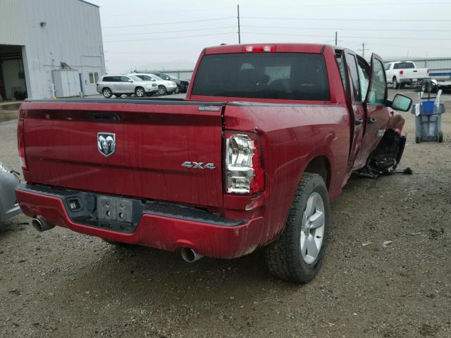 1C6RR7FT9DS587601 - 2013 RAM 1500 ST RED photo 4