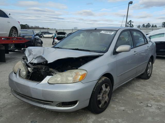 1NXBR32E66Z588931 - 2006 TOYOTA COROLLA CE SILVER photo 2