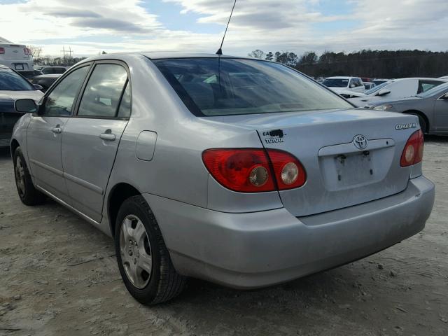 1NXBR32E66Z588931 - 2006 TOYOTA COROLLA CE SILVER photo 3