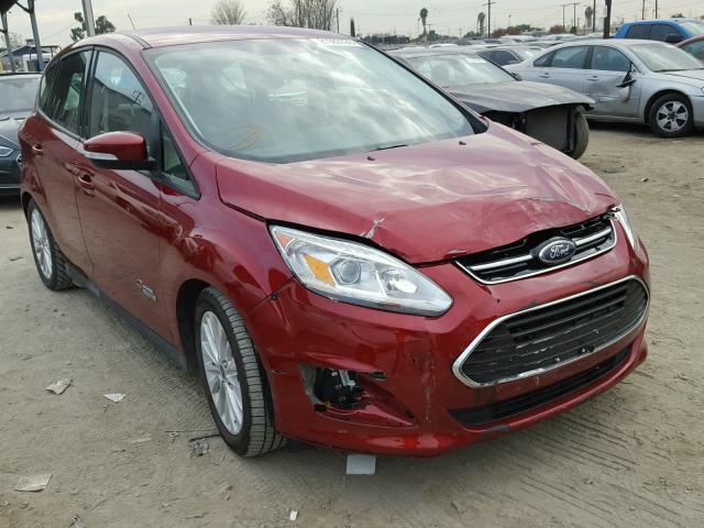 1FADP5EU6HL107950 - 2017 FORD C-MAX SE RED photo 1