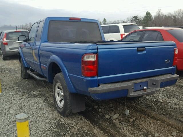 1FTYR14U61TA98740 - 2001 FORD RANGER SUP BLUE photo 3